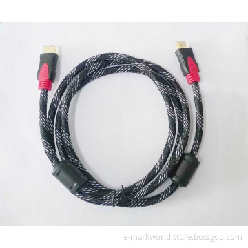 1.3V/1.4V HDMI to HDMI Cable with Glod Plug 1080p